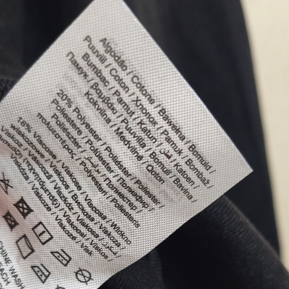 Black Denim Long Sleeve Dress - Picture 9 of 16